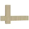 vidaXL Ensemble de meubles TV 5 pcs Chêne sonoma Bois d'ingénierie3078970