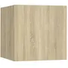 Table de chevet Chêne sonoma 30,5x30x30 cm Aggloméré Vidaxl Sonoma oak