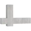 Vidaxl - Ensemble de meubles tv 3 pcs Gris béton Aggloméré Gris béton