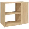 vidaXL Armoire latérale Chêne sonoma 60x30x50 cm Aggloméré