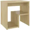 vidaXL Tables de chevet 2 pcs Chêne sonoma 40x30x40 cm Aggloméré