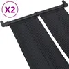 vidaXL Panneaux solaires de chauffage de piscine 2 pcs 80x310 cm