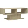vidaXL Table basse Chêne sonoma 103,5x50x44,5 cm Aggloméré