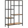 vidaXL Étagère à livres 80x30x120 cm Acier et bois d'ingénierie