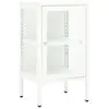 vidaXL Buffet 38x35x70 cm Métal et verre