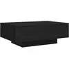 vidaXL Table basse Noir 90x60x31 cm Aggloméré