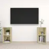 vidaXL Meubles TV 2 pcs Chêne sonoma 72x35x36,5 cm Aggloméré