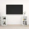 vidaXL Meubles TV 2 pcs Blanc 72x35x36,5 cm Aggloméré