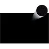 vidaXL Couverture de piscine rectangulaire 800x500 cm PE Noir