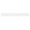vidaXL Auvent latéral rétractable de patio 170x1200 cm Crème