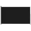 vidaXL Auvent latéral rétractable de patio 200x300 cm Noir