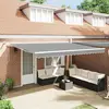 Auvent Blanc 5 X 3 M Métal