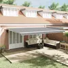 Auvent With Blanc 6 X 3 M Métal