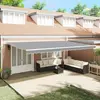 Auvent Blanc 6 X 3 M Métal