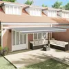 Auvent With Blanc 6 X 3 M Métal