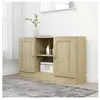 vidaXL Buffet Chêne sonoma 120x30,5x70 cm Aggloméré