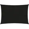 vidaXL Voile d'ombrage 160 g/m² Noir 2,5x4 m PEHD