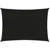 vidaXL Voile d'ombrage 160 g/m² Noir 2,5x3,5 m PEHD