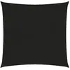 vidaXL Voile d'ombrage 160 g/m² Noir 7x7 m PEHD