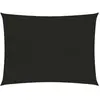 vidaXL Voile d'ombrage 160 g/m² Noir 2x2,5 m PEHD