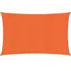 vidaXL Voile d'ombrage 160 g/m² Orange 2x4 m PEHD