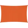 vidaXL Voile d'ombrage 160 g/m² Orange 2x3,5 m PEHD