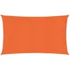 vidaXL Voile d'ombrage 160 g/m² Orange 2,5x5 m PEHD