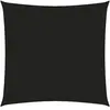 vidaXL Voile d'ombrage 160 g/m² Noir 3x3 m PEHD