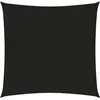 vidaXL Voile d'ombrage 160 g/m² Noir 4x4 m PEHD