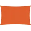 vidaXL Voile d'ombrage 160 g/m² rectangulaire orange 4x5 m PEHD