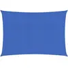 vidaXL Voile d'ombrage 160 g/m² rectangulaire bleu 3,5x5 m PEHD