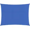 vidaXL Voile d'ombrage 160 g/m² rectangulaire bleu 4x5 m PEHD