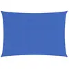 vidaXL Voile d'ombrage 160 g/m² rectangulaire bleu 3x4,5 m PEHD