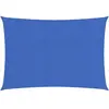 vidaXL Voile d'ombrage 160 g/m² rectangulaire bleu 3x5 m PEHD