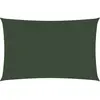 vidaXL Voile d'ombrage 160 g/m² Vert foncé 2x4,5 m PEHD