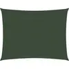 vidaXL Voile d'ombrage 160 g/m² Vert foncé 2,5x3 m PEHD