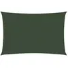 vidaXL Voile d'ombrage 160 g/m² Vert foncé 2,5x4 m PEHD