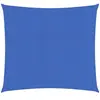 vidaXL Voile d'ombrage 160 g/m² carré bleu 3x3 m PEHD
