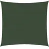 vidaXL Voile d'ombrage 160 g/m² Vert foncé 4x4 m PEHD