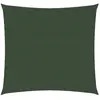 vidaXL Voile d'ombrage 160 g/m² Vert foncé 4,5x4,5 m PEHD