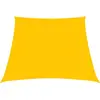 vidaXL Voile d'ombrage 160 g/m² Jaune 3/4x3 m PEHD