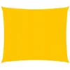 vidaXL Voile d'ombrage 160 g/m² Jaune 2,5x3 m PEHD