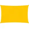 vidaXL Voile d'ombrage 160 g/m² Jaune 2,5x4,5 m PEHD