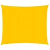 vidaXL Voile d'ombrage 160 g/m² rectangulaire jaune 2x2,5 m PEHD