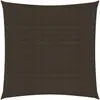 vidaXL Voile d'ombrage 160 g/m² Marron 3x3 m PEHD