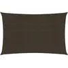 vidaXL Voile d'ombrage 160 g/m² Marron 2x5 m PEHD
