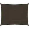vidaXL Voile d'ombrage 160 g/m² Marron 2x3 m PEHD