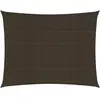 vidaXL Voile d'ombrage 160 g/m² Marron 2,5x4,5 m PEHD