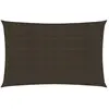 vidaXL Voile d'ombrage 160 g/m² Marron 4x6 m PEHD
