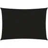 vidaXL Voile d'ombrage 160 g/m² Noir 4x5 m PEHD